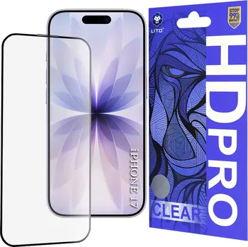 Lito HD Pro Clear pro iPhone 17 iPhone 16 Pro černý