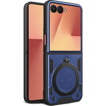 Pouzdro na mobilní telefon Techsuit CamGuard Pro pro Samsung Galaxy Z Flip7 modrý