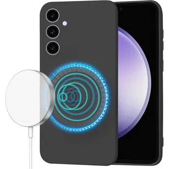 Pouzdro na mobilní telefon Techsuit SoftFlex MagSafe pro Samsung Galaxy S23 FE černý