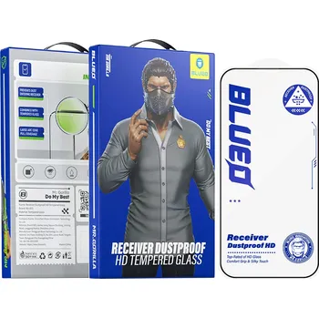 Blueo Anti-Dust HD sklo iPhone XS Max iPhone 11 Pro Max černé