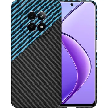 Pouzdro na mobilní telefon Techsuit Carbonite FiberShell obal Realme 12 12x Blue Pulse