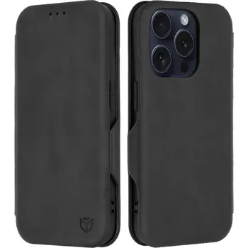 Pouzdro na mobilní telefon Techsuit Bezpečná Peněženka Plus iPhone 15 Pro Černá