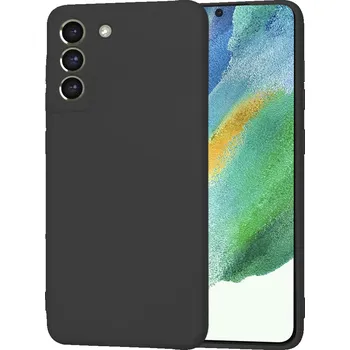 Pouzdro na mobilní telefon Techsuit Měkký pružný kryt Samsung Galaxy S21 FE 5G Černý