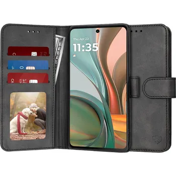 Pouzdro na mobilní telefon Techsuit Diary Book pro Motorola Moto G75 černá