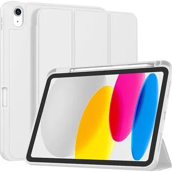 Techsuit Flex Trifold s držákem tužky iPad 10 (2022) Šedý