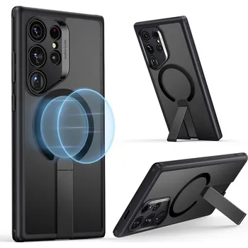 Pouzdro na mobilní telefon ESR Boost Flickstand HaloLock Samsung Galaxy S24 Ultra Matná černá
