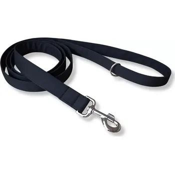 Vodítko pro psa Softshellové vodítko pro malá plemena - ČERNÁ, 1,5 m, Karabina 66 mm - pro psy do 13 kg - černá + 50,- Kč