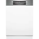 BOSCH SMI4EVS04E Serie 4 - Vestavná myčka nádobí - 60 cm - Broušená ocel
