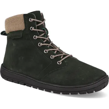 Dívčí zimní obuv Barefoot zimní boty bLIFESTYLE - mooswaldStyle tanne zelené Velikost: 41