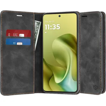 Pouzdro na mobilní telefon Ochranný kryt Techsuit Confy Cover pro Motorola Moto G86 černý