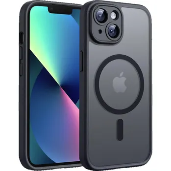 Pouzdro na mobilní telefon Techsuit PureFrost MagSafe pro iPhone 13 v matné černé