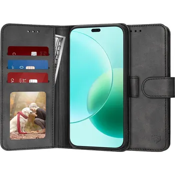 Pouzdro na mobilní telefon Techsuit Diary Book Honor 400 Lite černá