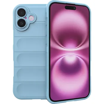 Pouzdro na mobilní telefon Techsuit Magic Shield pro iPhone 16 Plus modrá