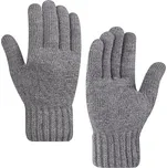 Techsuit Rukavice ST0015 z alpaka vlny Velikost 21cm Světle šedá