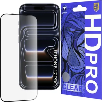 Lito HD Pro Clear pro iPhone 17 Pro černý