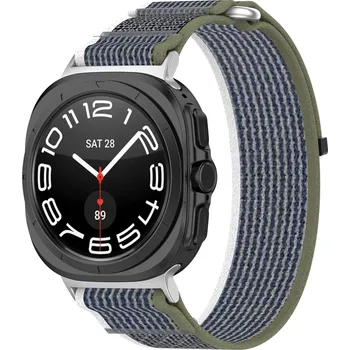 Řemínek na hodinky Řemínek Techsuit W054 pro Samsung Galaxy Watch Ultra 47mm Ultra 2 zelenošedý