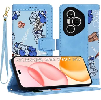 Pouzdro na mobilní telefon Techsuit FlipCraft Honor 400 Pro v živé modré