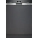 Siemens SN55ZS07CE iQ500 - Vestavná myčka nádobí - 60 cm - Broušená ocel