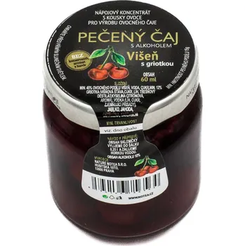 Čaj Nature Notea Pečený čaj s alkoholem višeň s griotkou 60 ml