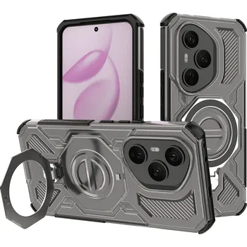 Pouzdro na mobilní telefon Techsuit Carbon Shield PRO Honor 400 Pro kouřově černá