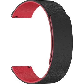 Řemínek na hodinky Techsuit řemínek 22mm Samsung Galaxy Watch Huawei Watch GT černá červená