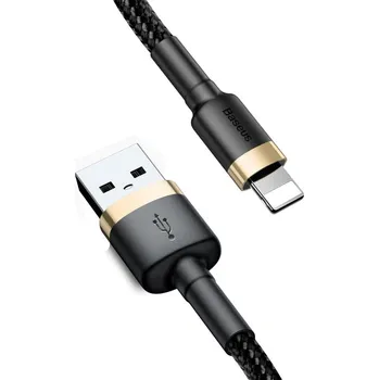 Baseus Kabel Cafule USB Lightning 1.5A 2m Zlato-černý