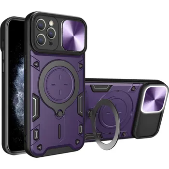 Pouzdro na mobilní telefon Techsuit CamGuard Pro iPhone 11 Pro Max Fialový