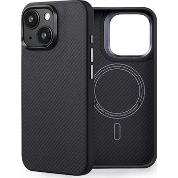 Pouzdro na mobilní telefon Pouzdro Edizard Pro MagSafe iPhone 15 Plus černé