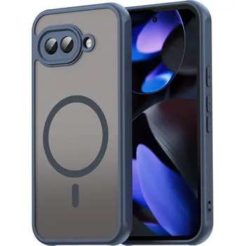 Pouzdro na mobilní telefon Techsuit HaloFrost II MagSafe pro Google Pixel 9a námořnická modrá