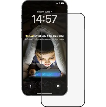 ANANK 2.5D 3X Zesílené proti modrému světlu iPhone 16 černá