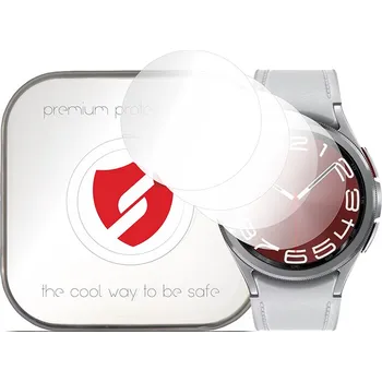 Příslušenství k chytrým hodinkám Ochrana displeje Premium Classic 4ks Samsung Galaxy Watch6 Classic 43mm čirá