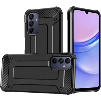 Pouzdro na mobilní telefon Techsuit Hybridní pouzdro Samsung Galaxy A15 4G A15 5G Černá