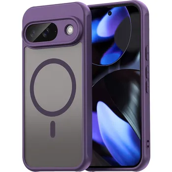 Pouzdro na mobilní telefon Techsuit HaloFrost II MagSafe pro Google Pixel 9 fialová