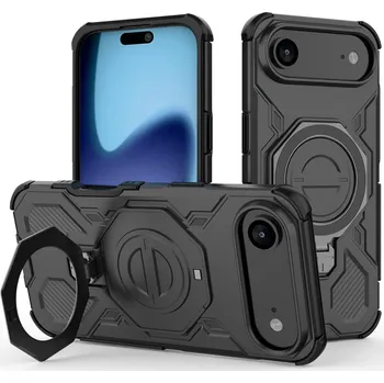 Pouzdro na mobilní telefon Techsuit Carbon Shield PRO pro iPhone 17 Air černý