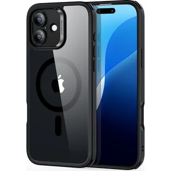 Pouzdro na mobilní telefon ESR Classic Hybrid HaloLock iPhone 16 Clear Black