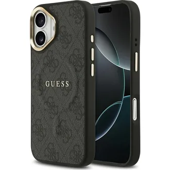Pouzdro na mobilní telefon Guess Hardcase 4G Classic MagSafe iPhone 17 černý