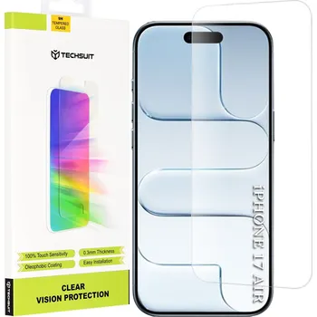 Techsuit Clear Vision Glass iPhone 17 Air průhledný