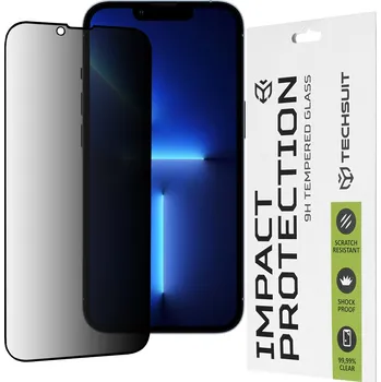 Techsuit 111D Privacy Full Glue iPhone 13 Pro Max 14 Plus Černé