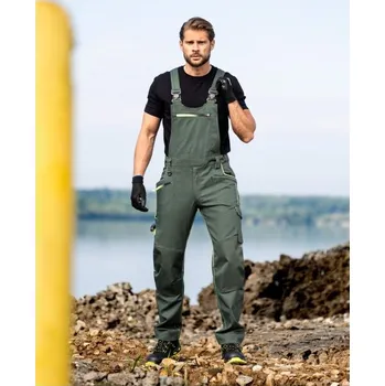 Pracovní oblečení Kalhoty s laclem ARDON®CREATRON® khaki - Regular / khaki / 50 / 50 / khaki