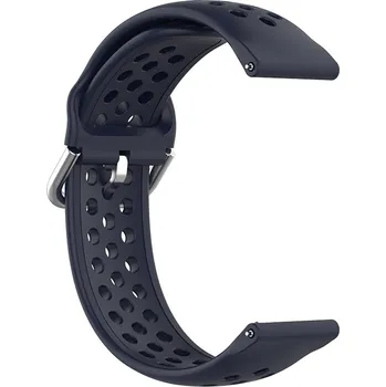 Řemínek na hodinky Techsuit Řemínek 22mm (W004) Tmavě modrý pro Samsung Huawei