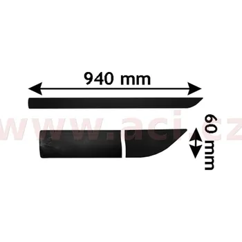 Lišta karosérie Ozdobná / ochranná lišta, dveře VAN WEZEL 1858424