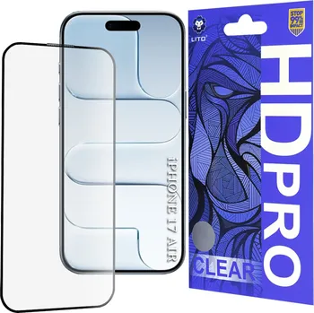 Kryt Lito HD Pro Clear pro iPhone 17 Air černý