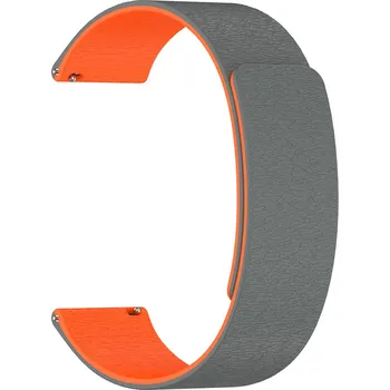 Řemínek na hodinky Techsuit řemínek 18mm Huawei Watch GT 4 41mm šedá oranžová