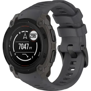 Řemínek na hodinky Řemínek na hodinky Garmin Instinct E 45mm šedý Techsuit W076
