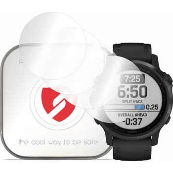 Příslušenství k chytrým hodinkám Ochrana displeje Premium Classic 4 ks Garmin Fenix 6X/6X Pro čirá