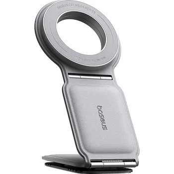 Baseus Car Holder PrimeTrip Series C02 PU kůže 360° 25N univerzální montáž matná šedá