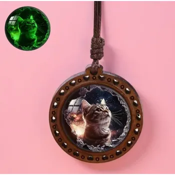 Řetízek Řetízek kočka (38) - svítí ve tmě