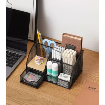 Oválný drátěný organizér se zásuvkou triangl (ORS3)