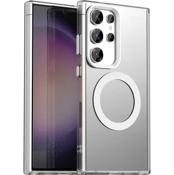 Pouzdro na mobilní telefon Pouzdro Techsuit CandyCase MagSafe pro Samsung Galaxy S24 Ultra bílé