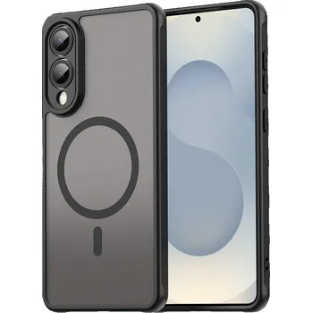 Pouzdro na mobilní telefon Techsuit HaloFrost II MagSafe pro Samsung Galaxy S25 Edge černá